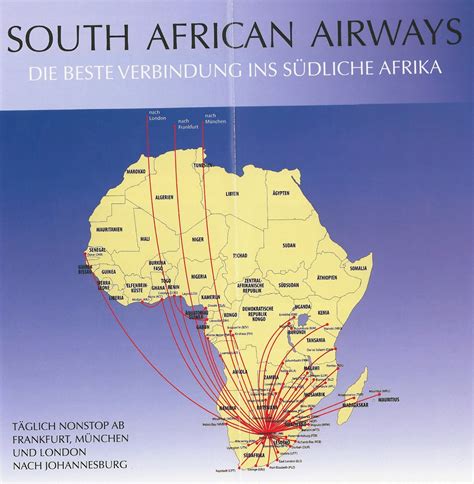 south african airlines flight information